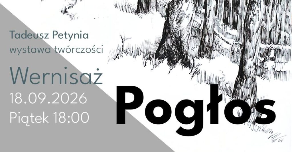 „Pogłos” – wernisaż wystawy Tadeusza Petyni w Krakowie